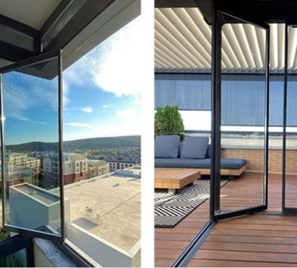 Piramit Cam Balkon